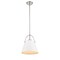 Z-Lite Z-Studio 1 Light Pendant, Matte White 726P-MW+BN - alternate 2